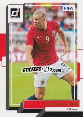 Sticker Erling Haaland - Donruss Soccer 2022-2023 n. 84 - Panini