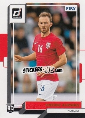 Sticker Fredrik Aursnes - Donruss Soccer 2022-2023 n. 85 - Panini