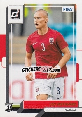 Sticker Leo Ostigard - Donruss Soccer 2022-2023 - Panini