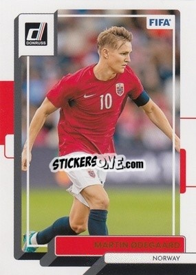 Sticker Martin Odegaard - Donruss Soccer 2022-2023 - Panini