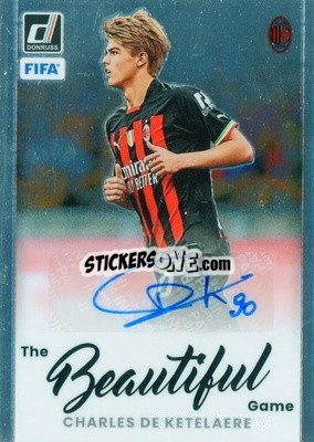 Sticker Charles De Ketelaere - Donruss Soccer 2022-2023 n. BGA-CDK - Panini