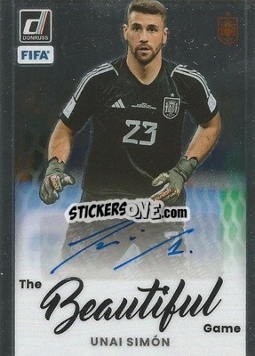 Sticker Unai Simon - Donruss Soccer 2022-2023 n. BGA-US - Panini