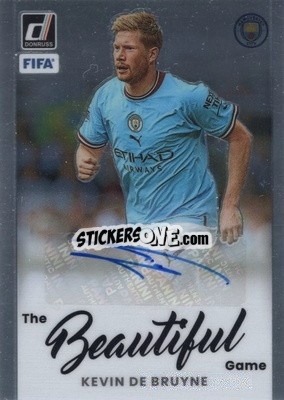 Sticker Kevin De Bruyne - Donruss Soccer 2022-2023 n. BGA-KDB - Panini