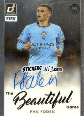 Sticker Phil Foden - Donruss Soccer 2022-2023 n. BGA-PF - Panini