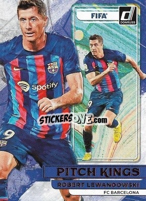 Sticker Robert Lewandowski - Donruss Soccer 2022-2023 n. PK6 - Panini