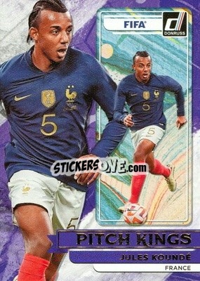 Sticker Jules Kounde - Donruss Soccer 2022-2023 n. PK8 - Panini