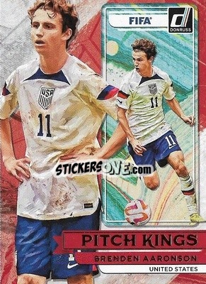 Sticker Brenden Aaronson - Donruss Soccer 2022-2023 - Panini