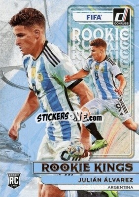 Sticker Julian Alvarez - Donruss Soccer 2022-2023 - Panini