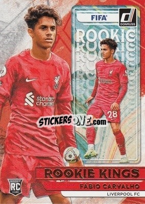Sticker Fabio Carvalho - Donruss Soccer 2022-2023 n. RK12 - Panini