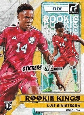 Sticker Luis Sinisterra - Donruss Soccer 2022-2023 n. RK20 - Panini