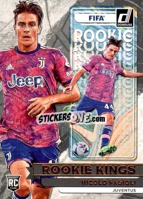 Sticker Nicolo Fagioli - Donruss Soccer 2022-2023 n. RK22 - Panini