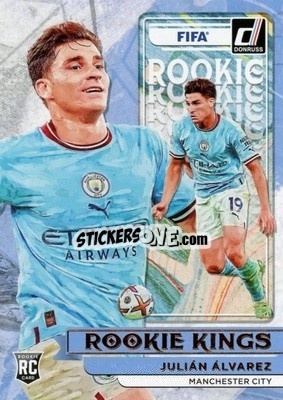 Sticker Julian Alvarez - Donruss Soccer 2022-2023 - Panini