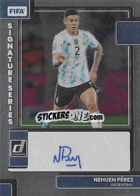 Sticker Nehuen Perez - Donruss Soccer 2022-2023 n. SS-NP - Panini