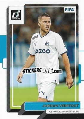 Sticker Jordan Veretout - Donruss Soccer 2022-2023 - Panini