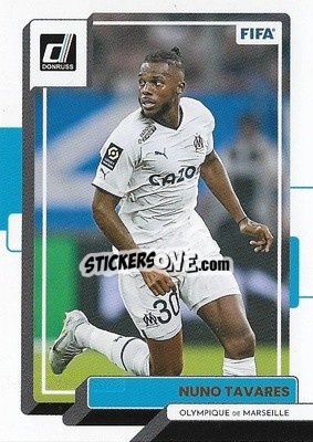 Sticker Nuno Tavares - Donruss Soccer 2022-2023 - Panini