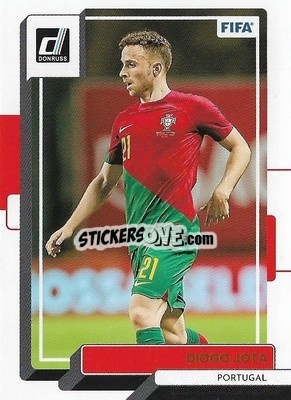 Sticker Diogo Jota - Donruss Soccer 2022-2023 n. 95 - Panini