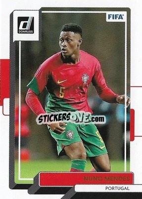 Sticker Nuno Mendes - Donruss Soccer 2022-2023 - Panini