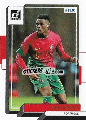 Sticker Nuno Mendes - Donruss Soccer 2022-2023 n. 97 - Panini