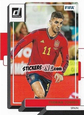 Sticker Ferran Torres - Donruss Soccer 2022-2023 n. 117 - Panini