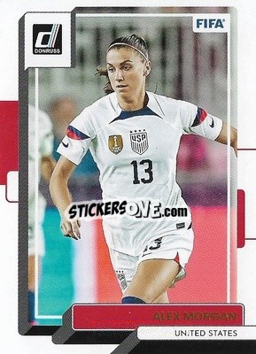 Sticker Alex Morgan - Donruss Soccer 2022-2023 n. 124 - Panini