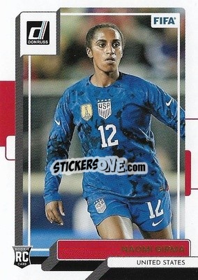 Sticker Naomi Girma - Donruss Soccer 2022-2023 - Panini