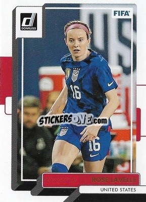 Sticker Rose Lavelle - Donruss Soccer 2022-2023 - Panini