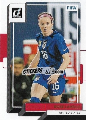 Sticker Rose Lavelle - Donruss Soccer 2022-2023 n. 128 - Panini