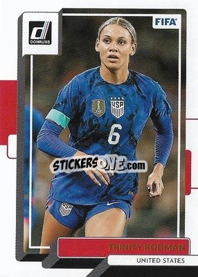 Figurina Trinity Rodman - Donruss Soccer 2022-2023 n. 130 - Panini