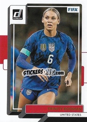 Cromo Trinity Rodman - Donruss Soccer 2022-2023 - Panini