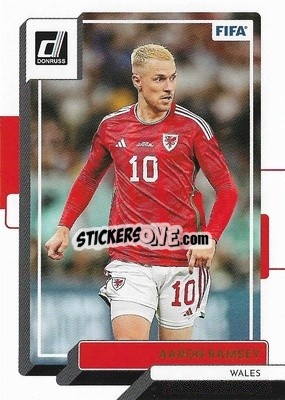 Sticker Aaron Ramsey - Donruss Soccer 2022-2023 n. 131 - Panini