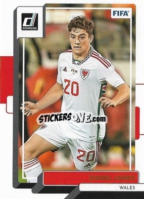 Sticker Daniel James - Donruss Soccer 2022-2023 - Panini