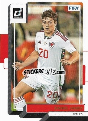Sticker Daniel James - Donruss Soccer 2022-2023 n. 132 - Panini