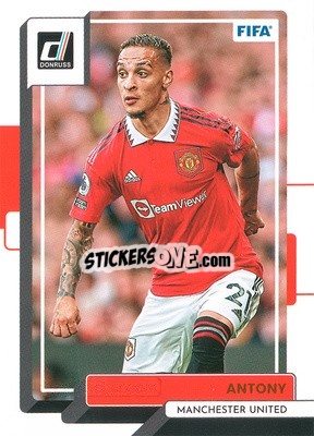 Sticker Antony - Donruss Soccer 2022-2023 n. 136 - Panini