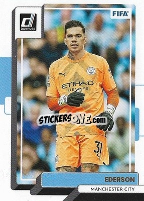 Sticker Ederson - Donruss Soccer 2022-2023 n. 159 - Panini