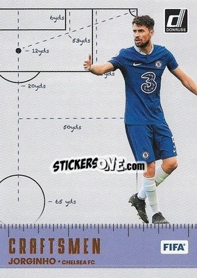 Sticker Jorginho - Donruss Soccer 2022-2023 n. C5 - Panini