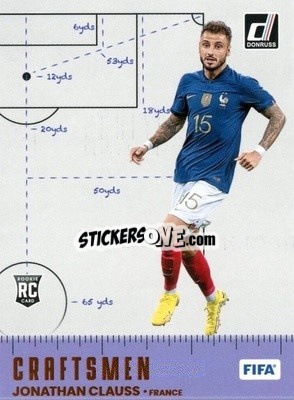 Sticker Jonathan Clauss - Donruss Soccer 2022-2023 n. C13 - Panini