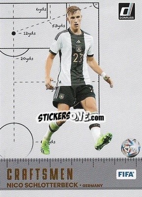 Sticker Nico Schlotterbeck - Donruss Soccer 2022-2023 - Panini