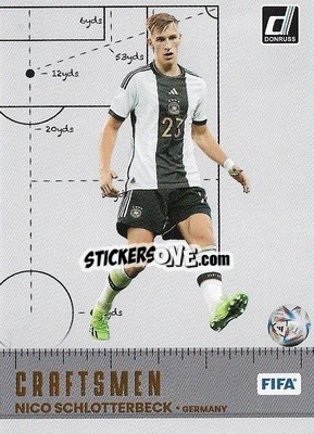 Sticker Nico Schlotterbeck - Donruss Soccer 2022-2023 n. C16 - Panini