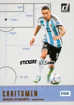 Sticker Angel Di Maria - Donruss Soccer 2022-2023 n. C17 - Panini