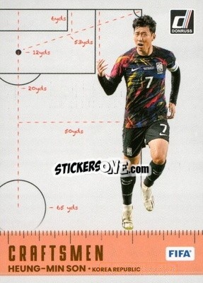 Sticker Heung-Min Son - Donruss Soccer 2022-2023 n. C18 - Panini