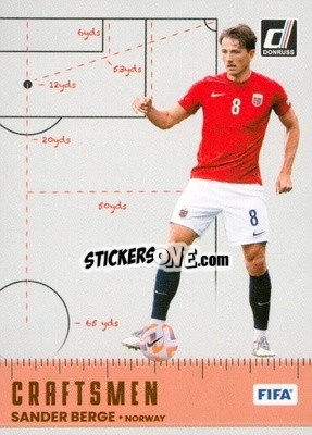 Sticker Sander Berge - Donruss Soccer 2022-2023 n. C20 - Panini