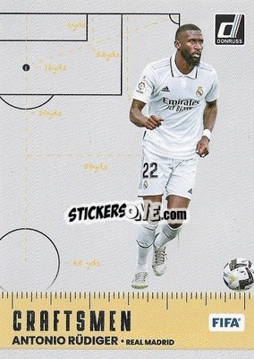 Sticker Antonio Rudiger - Donruss Soccer 2022-2023 - Panini
