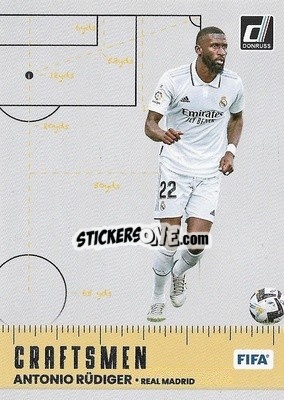 Sticker Antonio Rudiger - Donruss Soccer 2022-2023 n. C21 - Panini
