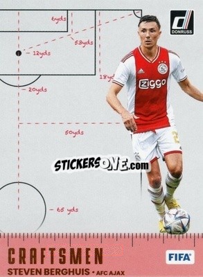 Sticker Steven Berghuis - Donruss Soccer 2022-2023 - Panini
