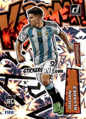 Sticker Julian Alvarez - Donruss Soccer 2022-2023 n. K1 - Panini