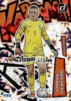 Sticker Jordan Pickford - Donruss Soccer 2022-2023 n. K6 - Panini
