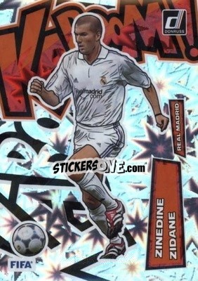 Sticker Zinedine Zidane - Donruss Soccer 2022-2023 n. K11 - Panini