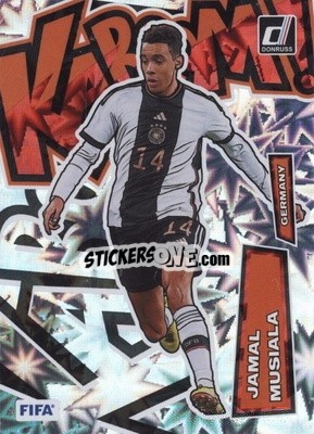 Sticker Jamal Musiala - Donruss Soccer 2022-2023 n. K12 - Panini