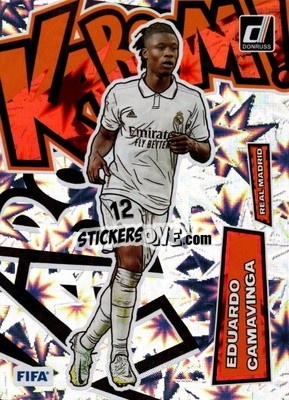 Sticker Eduardo Camavinga - Donruss Soccer 2022-2023 n. K17 - Panini