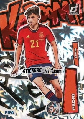 Sticker Pedri - Donruss Soccer 2022-2023 n. K19 - Panini